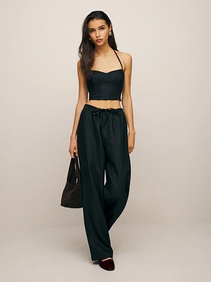 Jaida Linen Two Piece