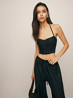 Jaida Linen Two Piece