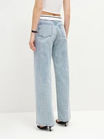 Cary High Rise Foldover Slouchy Jeans