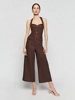 Jade Linen Jumpsuit