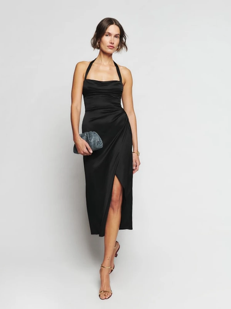 Solana Satin Dress