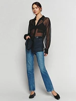 Will Oversized Sheer Shirt