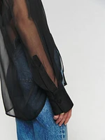 Will Oversized Sheer Shirt