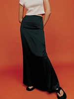 Isabel Satin Skirt