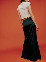 Isabel Satin Skirt