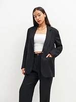 The Classic Relaxed Linen Blazer