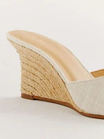 Anita Mule Espadrille Wedge