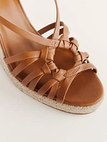 Candice Woven Wedge Espadrille