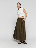 Carine Linen Skirt