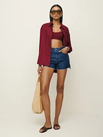 Charlene High Rise Jean Shorts