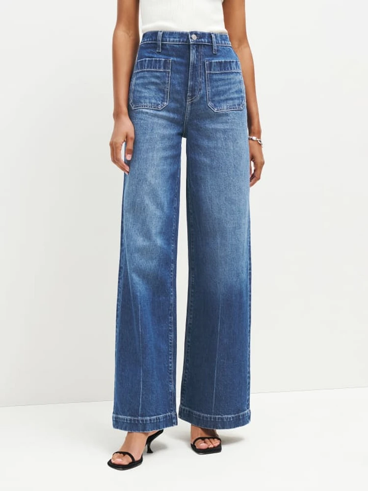 Janae Ultra High Rise Wide Leg Jeans