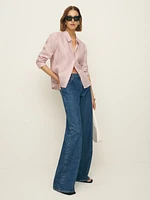 Sky Relaxed Linen Top