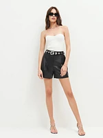 Veda Thompson Leather Short