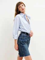 Val 90s Mid Rise Jean Shorts