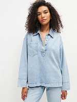 Slater Oversized Denim Shirt