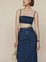 Strada Denim Two Piece Set