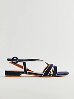 Marjorie Piped Sandal