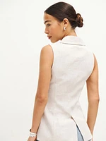 Billie Linen Vest