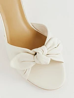 Sandra Bow Heeled Sandal