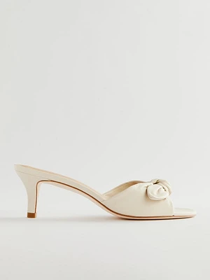 Sloane Bow Mule Sandal