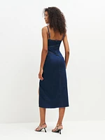 Novelle Denim Midi Dress