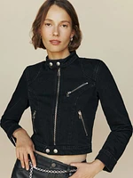 Danica Racer Denim Jacket