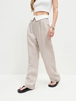 Petites Stevie Linen Pant