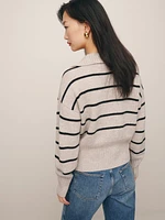 Beckie Cashmere Collared Sweater