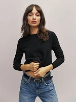 Dana Cashmere Crew Sweater