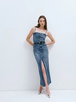 Tazz Maxi Denim Dress