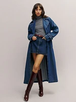 Hayes Denim Trench Coat