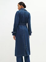 Hayes Denim Trench Coat