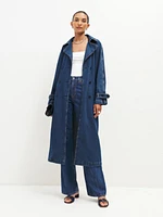 Hayes Denim Trench Coat