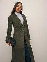 Veda Suede Lexington Maxi Coat