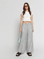 Petites Ava Linen Pant