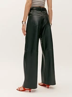 Veda Kennedy Wide Leg Leather Pant