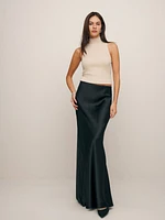 Bella Silk Skirt