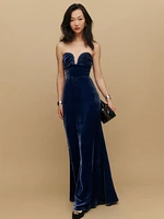 Malini Velvet Dress