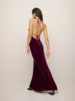 Jeany Velvet Dress