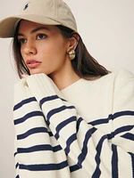 Anna Cotton Crewneck Sweater