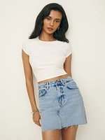 Nina Denim Mini Skirt