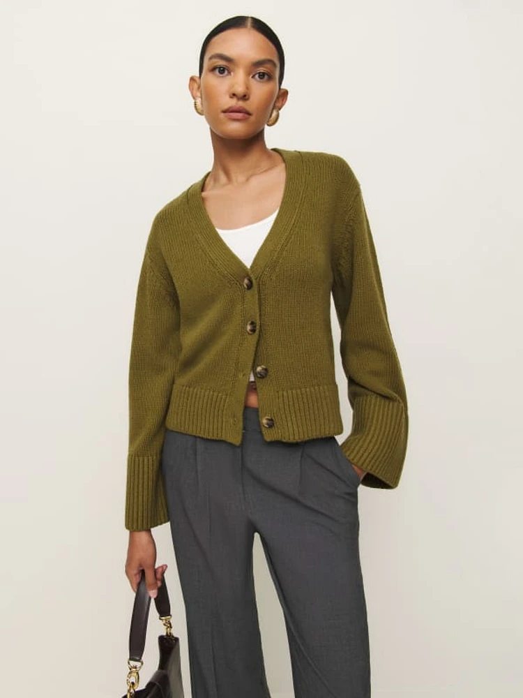 Nala Cotton Cashmere Cardigan