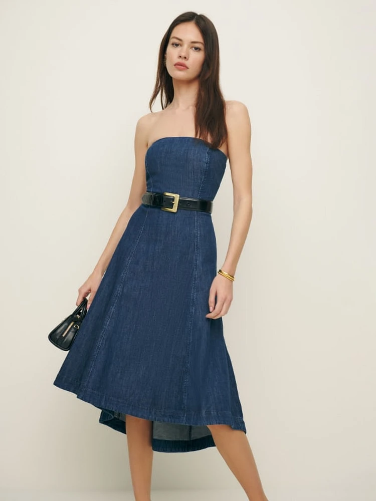 Zoie Denim Midi Dress