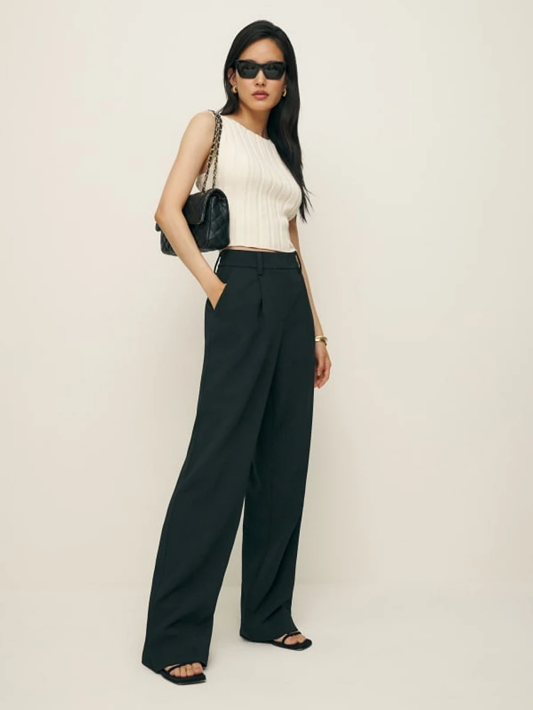 Petites Alex Mid Rise Pant