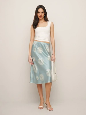 Ella Silk Skirt