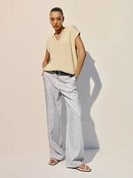 Carter Linen Mid Rise Pant