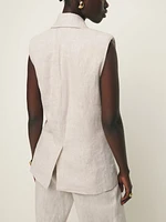 Clark Linen Vest