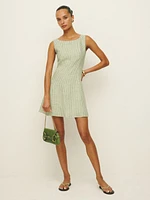 Amorette Linen Dress