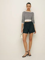 Charlotte Linen Short