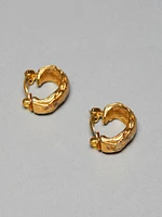 Vintage Ysl Hoop Earrings